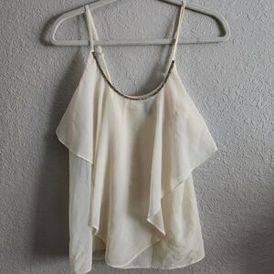 Forever 21 White Tank Top